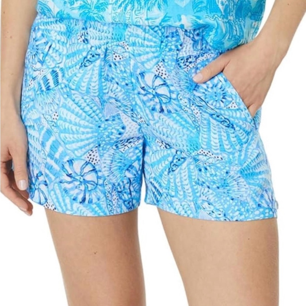 Lily Pulitzer Linen Print Shorts